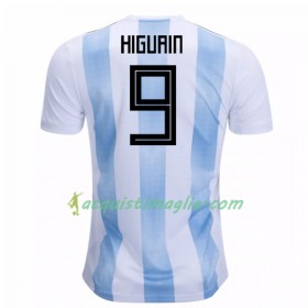 Divisa di Calcio Argentina Higuain 9 Prima Mondiali 2018